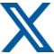 X Blue Logo